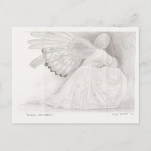 Angel Grounded Postkarte