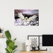 Angel Guardian Watch over Me Poster (Heimbüro)