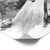 Angel Guarding a Girl Child Poster (Ecke)