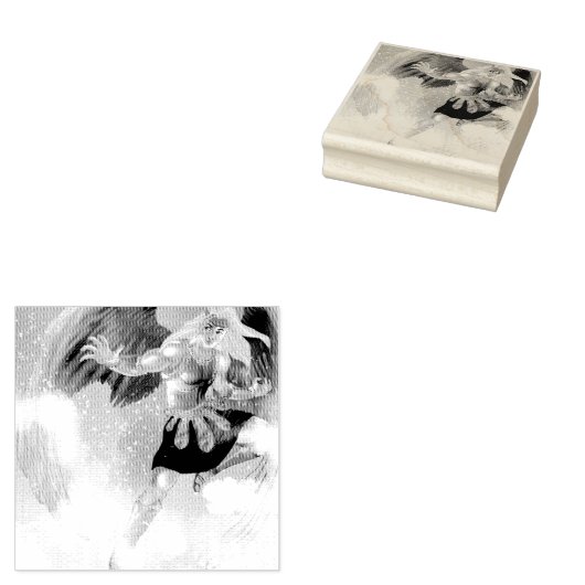 Angel Gummistempel (Stempel)