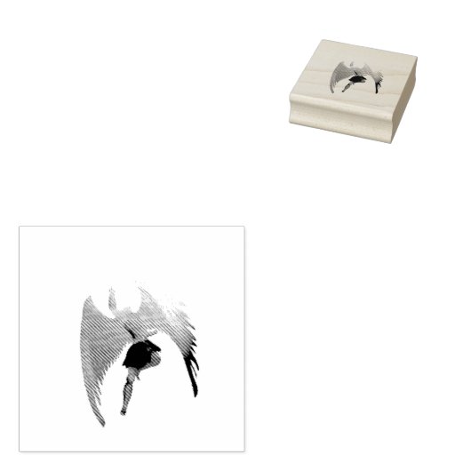 Angel Gummistempel (Stempel)