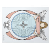 Angel Habit Tracker Custom Notepad Notizblock (Vorderseite)