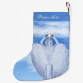 Angel Halo Heavens Spiritueller Weihnachtsurlaub Kleiner Weihnachtsstrumpf (Rückseite)
