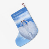 Angel Halo Heavens Spiritueller Weihnachtsurlaub Kleiner Weihnachtsstrumpf (Rückseite (Hängend))