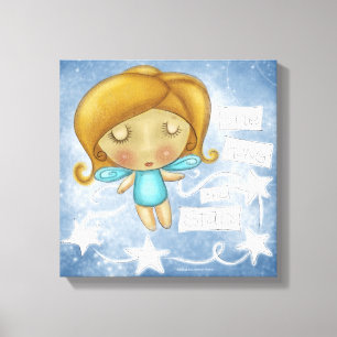 Angel Hangs the Stars Leinwanddruck