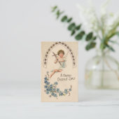 Angel Happy Oaster Day Gruß Visitenkarte (Stehend Vorderseite)