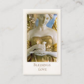 Angel Healing Christlich Business Card Visitenkarte (Vorderseite)