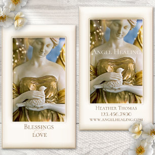 Angel Healing Christlich Business Card Visitenkarte