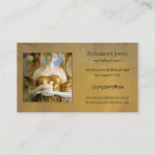 Angel Healing Prayer Kummerberater Foto Visitenkarte (Rückseite)