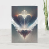 Angel Heart Gruß/Note Card Karte (Vorderseite)