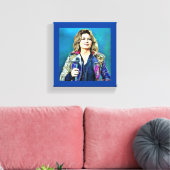 Angel Heart Leinwanddruck (Insitu (Wohnzimmer))