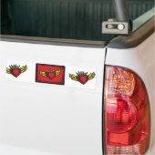 Angel Heart mit Grenzen Autoaufkleber (Auf Lkw)