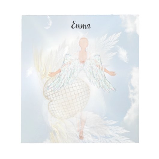 Angel Heart Notepad Notizblock (Vorderseite)