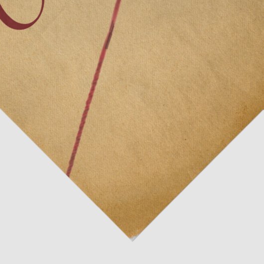 ANGEL HEART RED WAX SIEGEL PARCHSYSTEM SEIDENPAPIER (Detail)