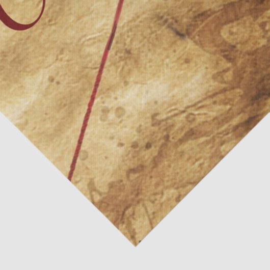 ANGEL HEART RED WAX SIEGEL PARCHSYSTEM SEIDENPAPIER (Detail)