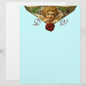 ANGEL HEART WAX SIEGEL Monogram Blue (Vorne/Hinten)
