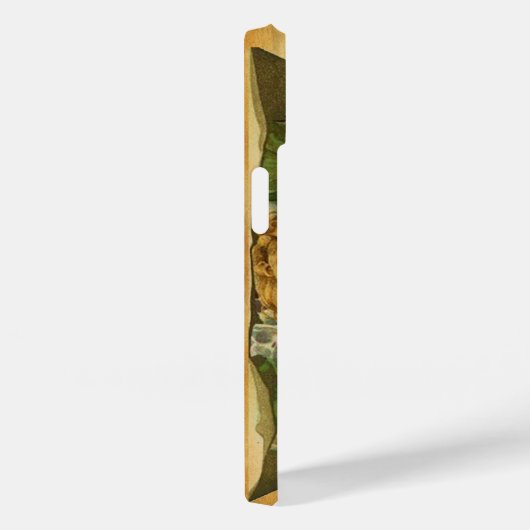 ANGEL HEART WAX SIEGEL PARCHMENT Monogramm Case-Mate iPhone Hülle (Rückseite / Rechts)