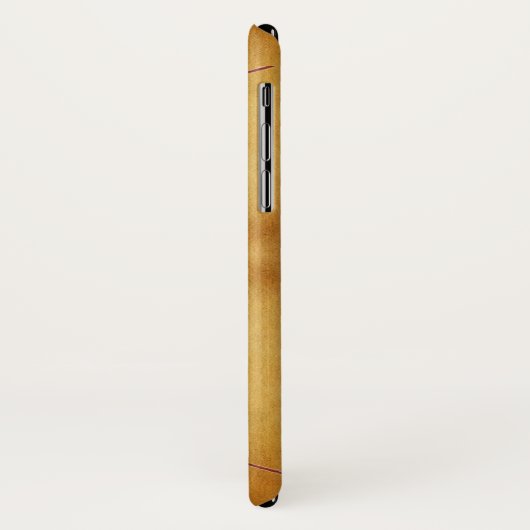 ANGEL HEART WAX SIEGEL PARCHMENT Monogramm Case-Mate iPhone Hülle (Hinten/Links)