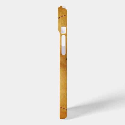 ANGEL HEART WAX SIEGEL PARCHMENT Monogramm Case-Mate iPhone Hülle (Rückseite / Links)