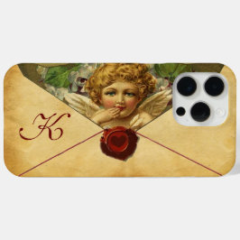 ANGEL HEART WAX SIEGEL PARCHMENT Monogramm iPhone 15 Pro Max Hülle