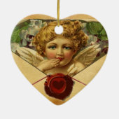 ANGEL HEART WAX SIEGEL PARCHMENT Monogramm Keramikornament (Hinten)