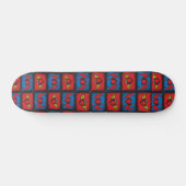 Angel Hearts and Devil Hörmuster Skateboard (Horizontal)