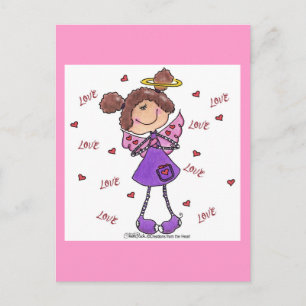 Angel Hearts Postkarte