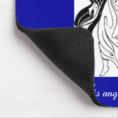 Angel Help Mouse Pad Mousepad (Ecke)