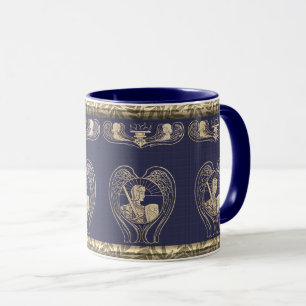 Angel Heraldry mit Soldier Tasse
