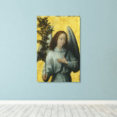 Angel Holding an Olive Branch Leinwanddruck (Insitu (Holzboden))