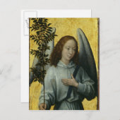 Angel Holding an Olive Branch Postkarte (Vorne/Hinten)