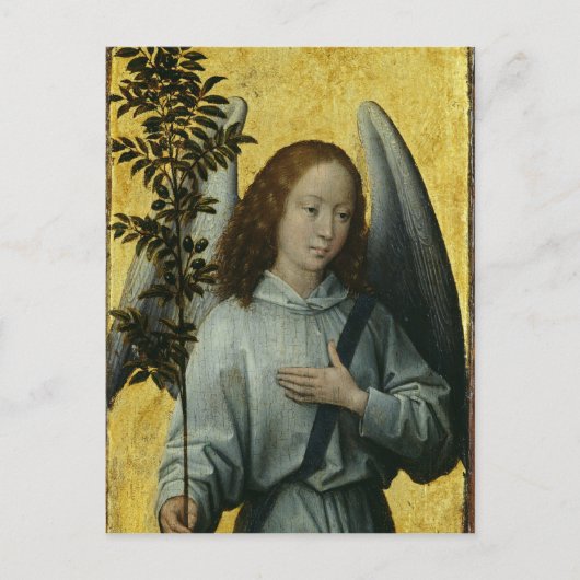 Angel Holding an Olive Branch Postkarte (Vorderseite)