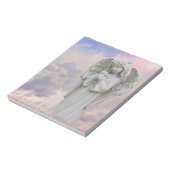Angel Holding-Blume Notizblock (Rotiert)
