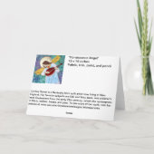 Angel Holiday Card Feiertagskarte (Rückseite)