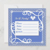 Angel Holiday Party Einladungen (Rückseite)