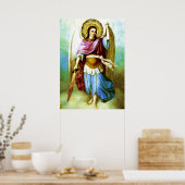 Angel Holy Archangel Saint Michael Poster (Küche)