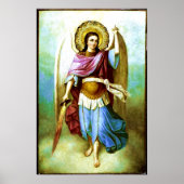 Angel Holy Archangel Saint Michael Poster (Vorne)