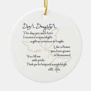 Angel Hugs Ornament für Tochter