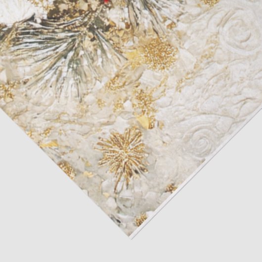 Angel im Baum Seidenpapier (Ausschnitt)