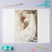 Angel im Baum Seidenpapier (Basteln)