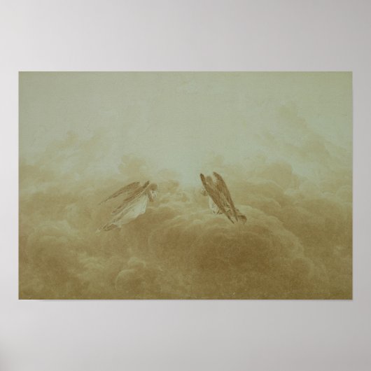 Angel im Gebet, 1826-34 Poster (Vorne)