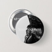 Angel im Gebet Button (Vorne & Hinten)