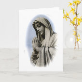 Angel im Gebet Karte (Gelbe Blume)