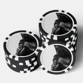 Angel im Gebet Pokerchips (Stapel)