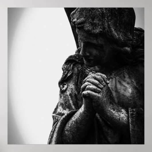 Angel im Gebet Poster (Vorne)