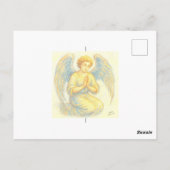 Angel im Gebet Postkarte (Rückseite)