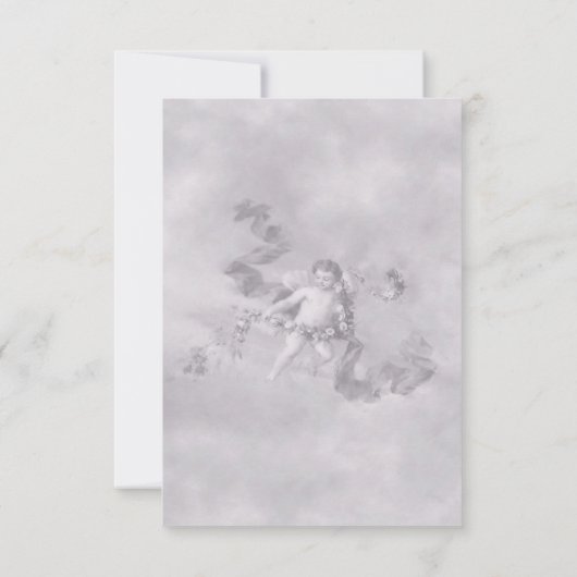 Angel im Himmel ~ Einladungen (Rückseite)