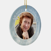 Angel im Himmel | Im Speicher-Sake Keramik Ornament (Rechts)