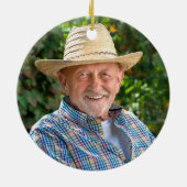 Angel im Himmel | In Memory Foto Keepake Keramik Ornament (Hinten)