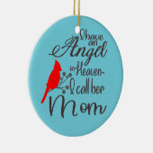 Angel im Himmel Keramik Ornament (Rechts)